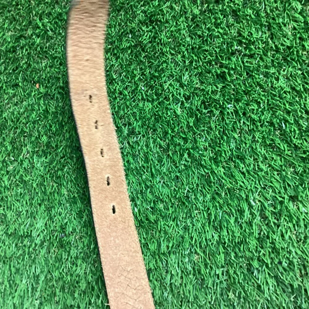Vintage Silver Creek Western Leather Belt 38